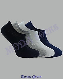 Sneakers 4 çift pamuklu çorap