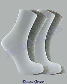 Lastiksiz 4 Çift Çorap