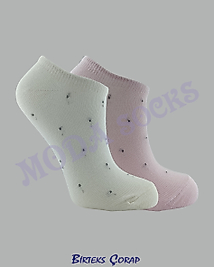 Sneakers 2 çift pamuklu çorap