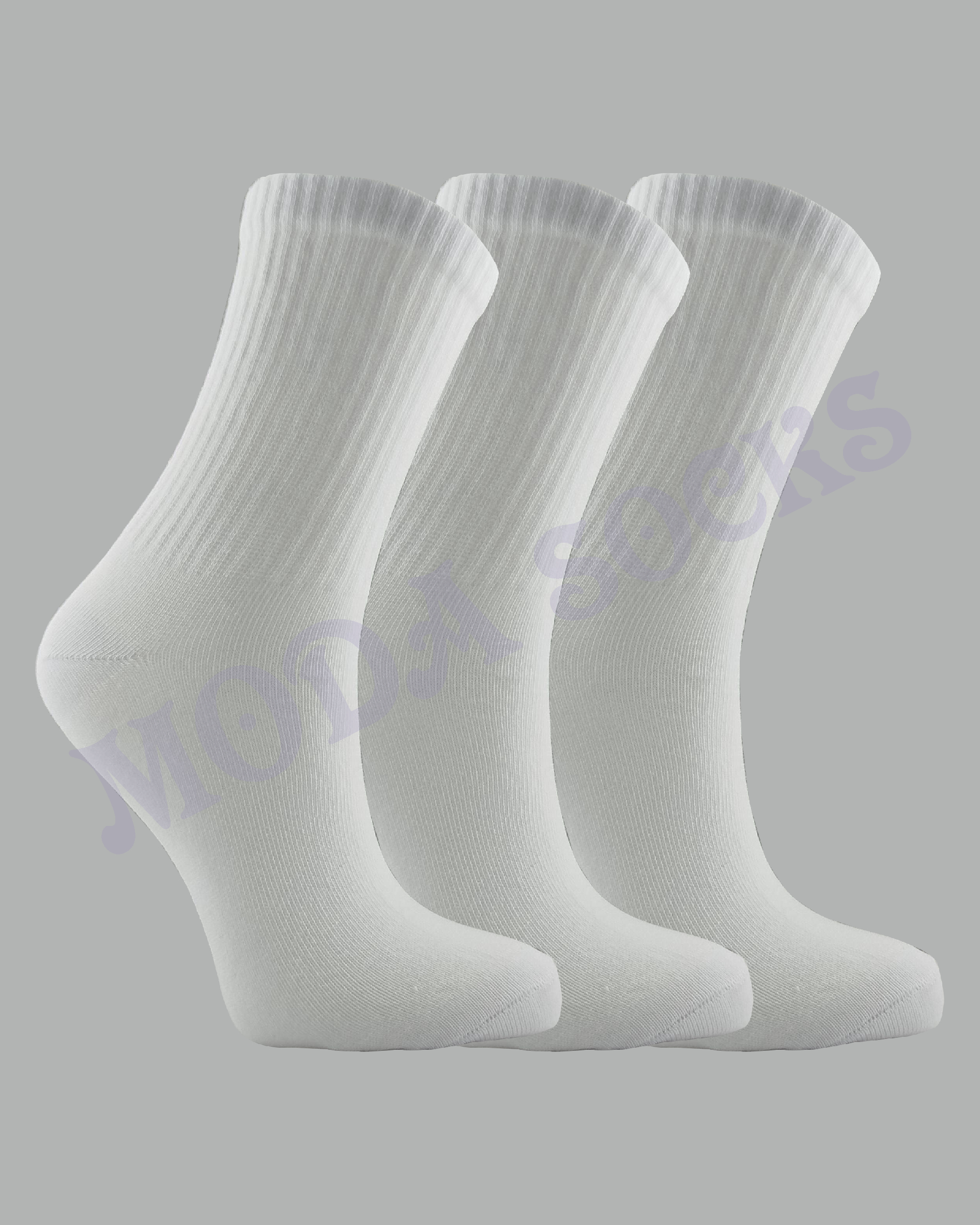 3'lü Spor Antrenman Düz Kolej Çorap